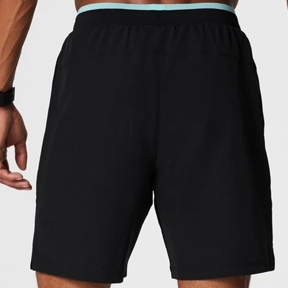 Fabletics The Fundamental Short II Lined 7in in Limited Black Track & Field - Picture 2 of 6